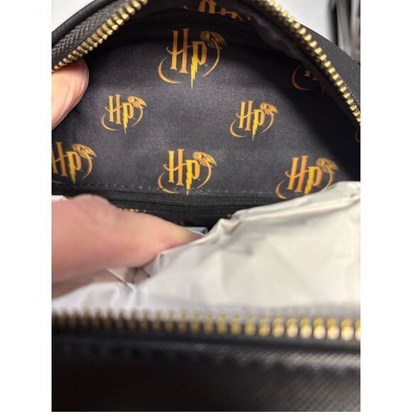 Loungefly Harry Potter Trilogy Triple Pocket Mini Backpack NWT main image 6